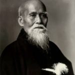 Morihei Ueshiba, le fondateur de l'Aïkido.